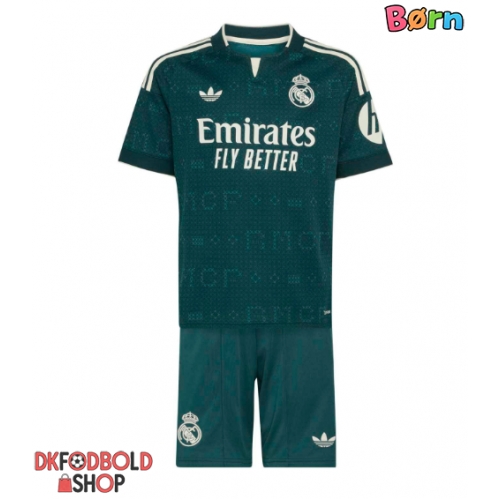 Real Madrid Alexander-Arnold #12 Udebanesæt Børn 2026-27 Kort ærmer (+ korte bukser)